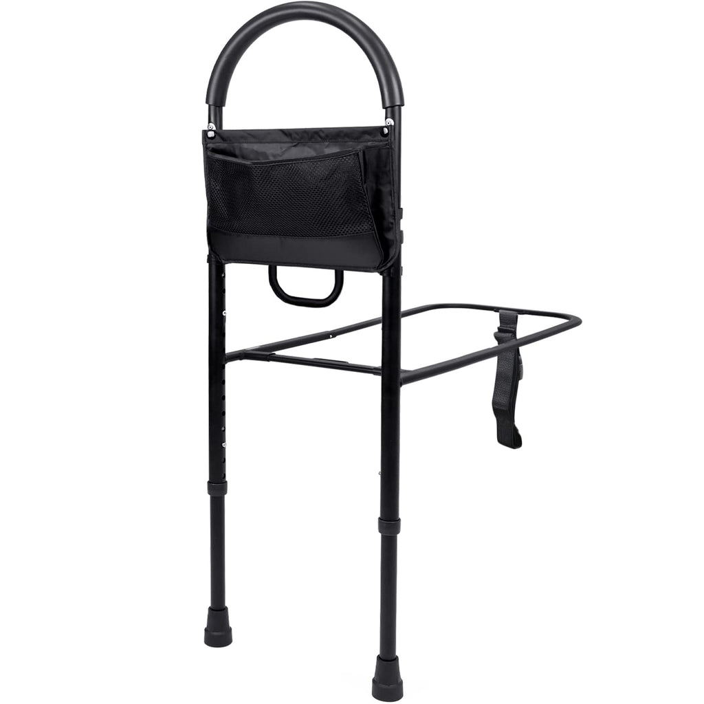 Vaunn Medical Adjustable Bed Assist Rail Handle and Hand Guard Bar