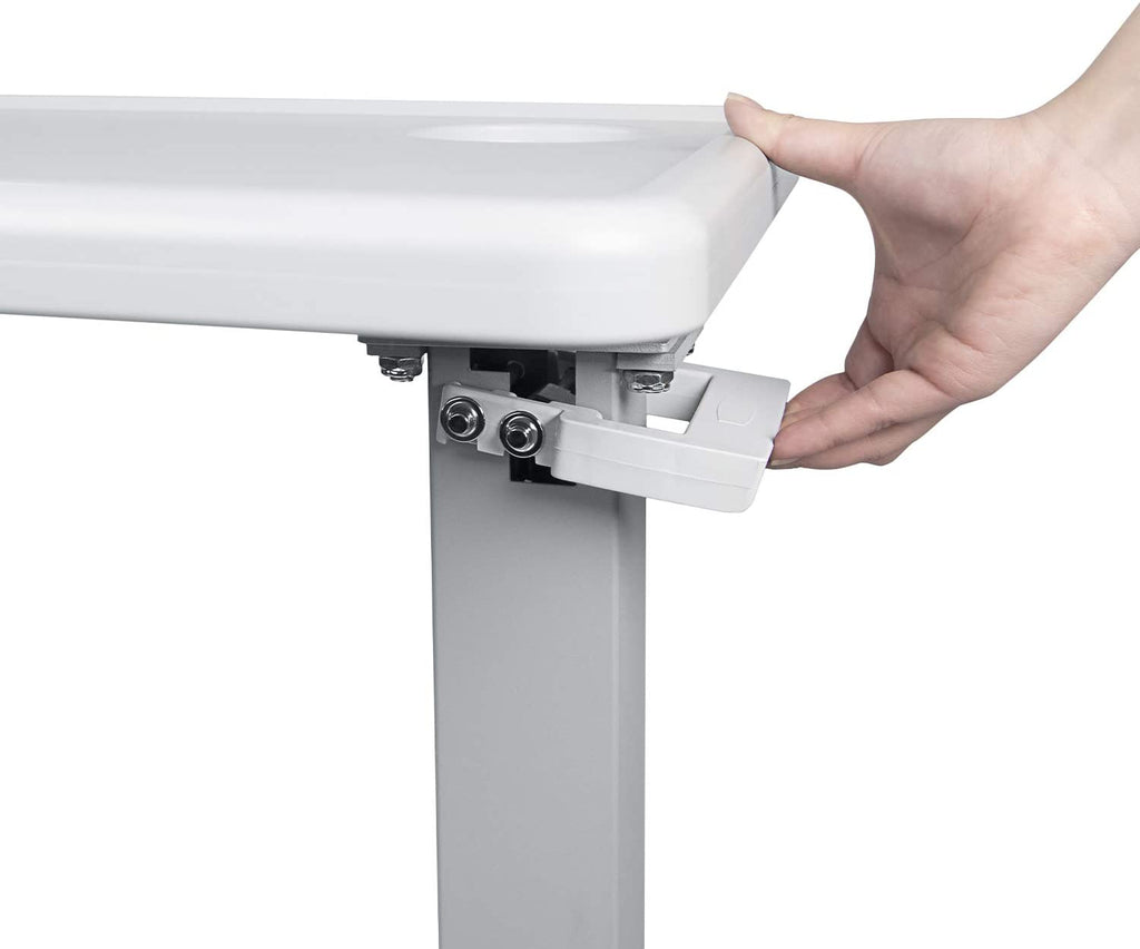 Vaunn Medical Premium Overbed Bedside Table Hospital and Home Use