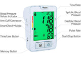 Features of Vaunn Medical Digital Blood Pressure Monitor