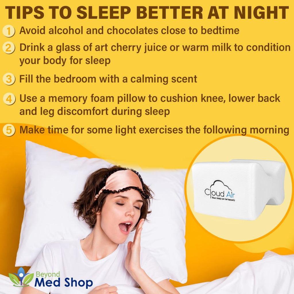 Tips to sleep better at night