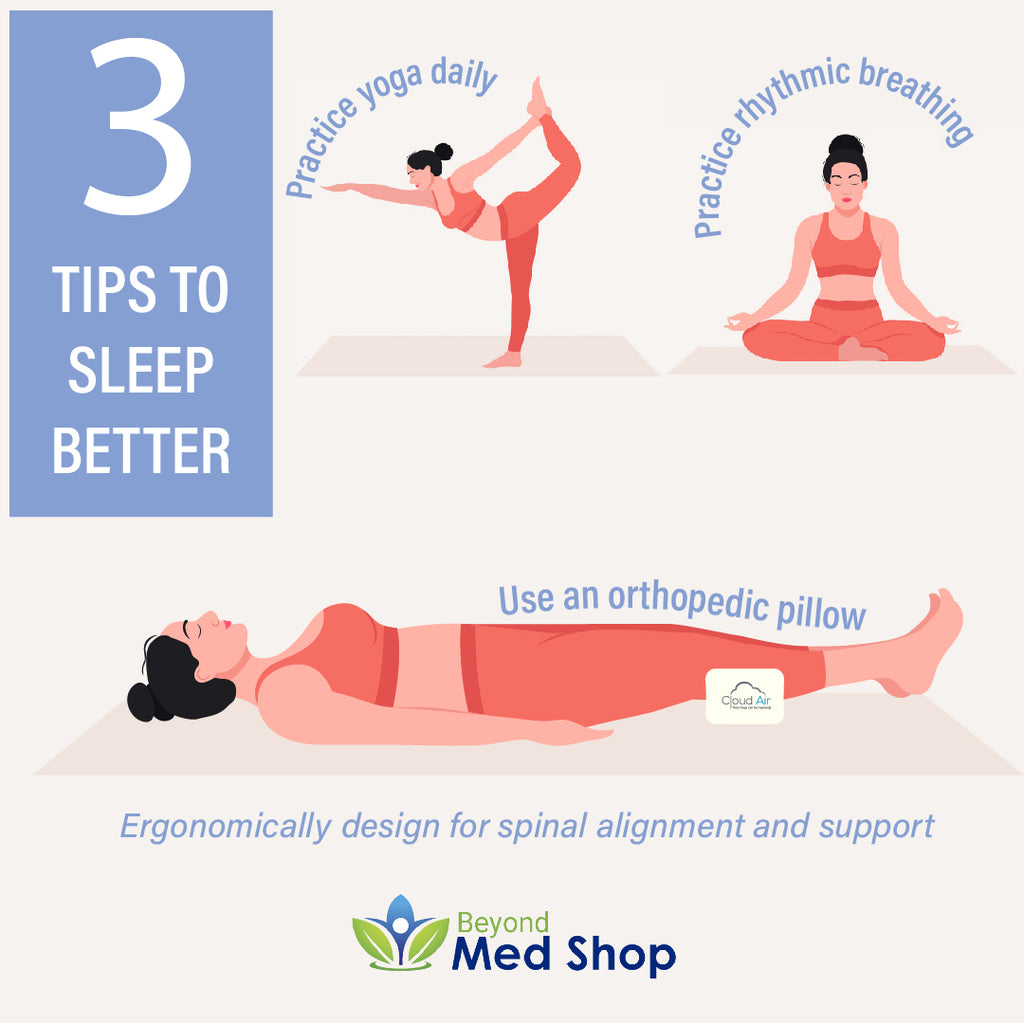 Is constant pain preventing you from getting a good night's sleep? Give these 3 tips a shot!