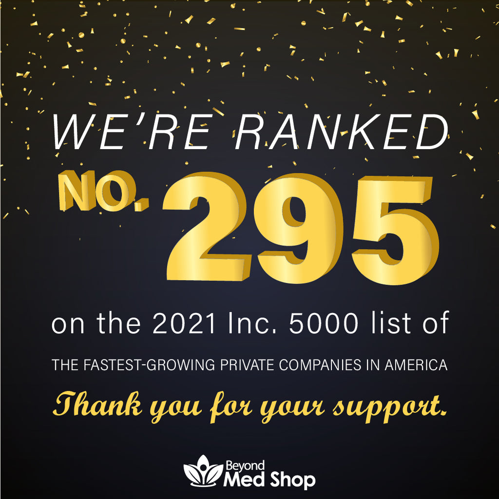 We're ranked #295 on the 2021 Inc. 5000 list!