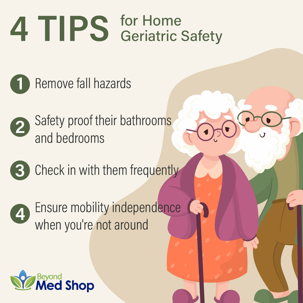 Do you know some home geriatric safety tips?