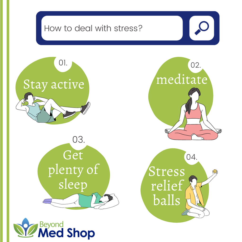 Check out stress reliever products too