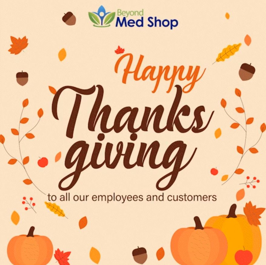 Happy Thanksgiving to all our employees and customers