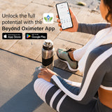 Zacurate 500E-B Wireless Bluetooth Fingertip Pulse Oximeter with FREE App