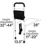 Safety Bed rail (ASTM F3186-17) Certified (Small-White)