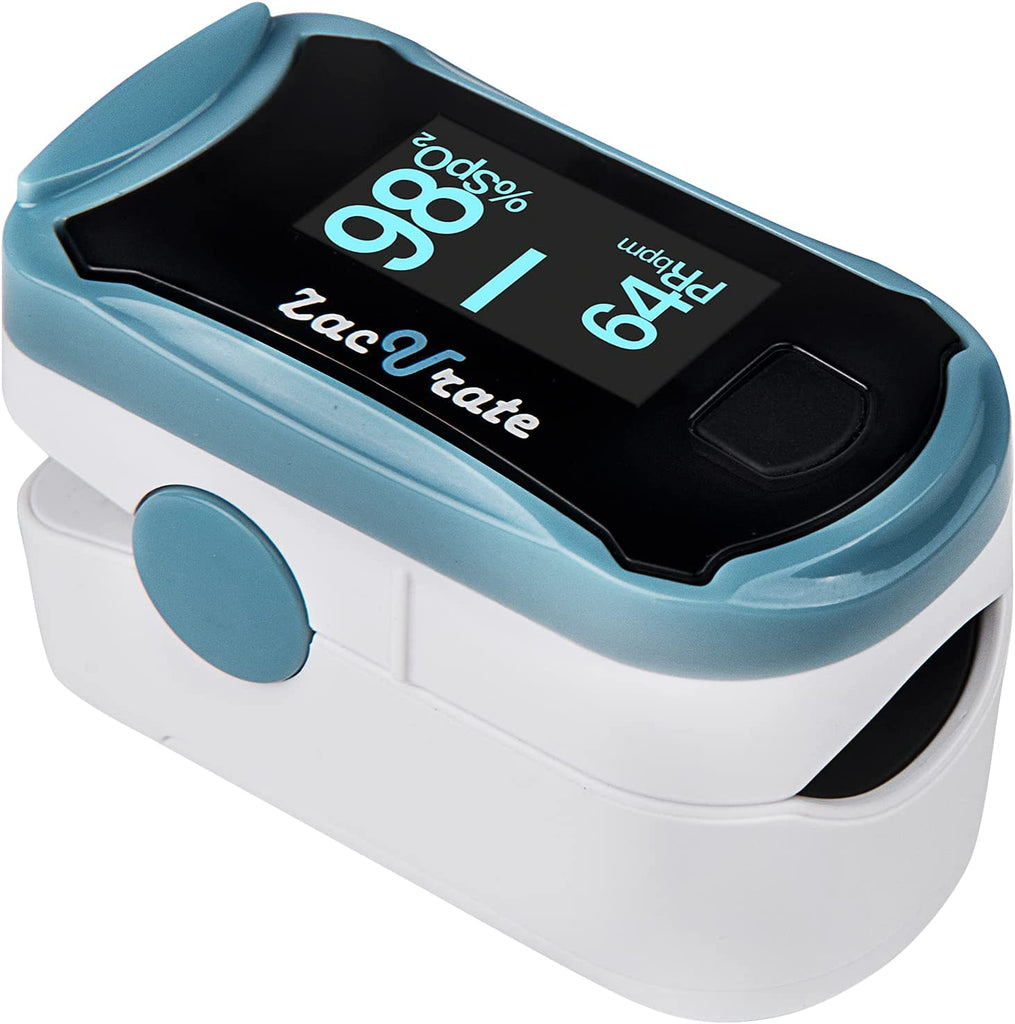 Zacurate 500G Fingertip Pulse Oximeter (Arctic Blue) Beyond Med Shop