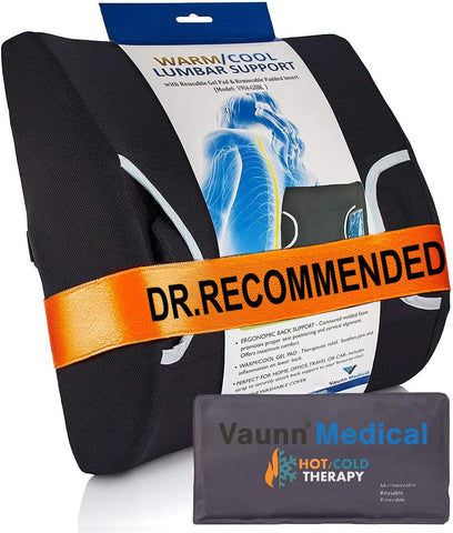 Lumbar Support Wheelchair Cushion with Gel pad