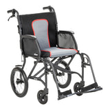 Ultralight Transport Wheelchair 18x16"