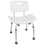 Vaunn Medical Shower Chair with Back