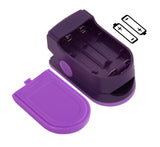 Zacurate 500DL Pro Series Fingertip Pulse Oximeter (Royal Purple) - Med Shop and Beyond