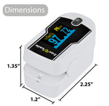 Zacurate® 430DL Premium White Fingertip Pulse Oximeter - Med Shop and Beyond