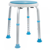 Vaunn Medical Rotating Shower Tub Stool (360-degree swivel)