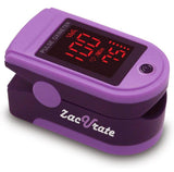 Zacurate 500DL Pro Series Fingertip Pulse Oximeter (Royal Purple)