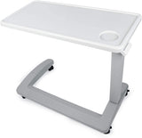 Vaunn Medical Adjustable Overbed Bedside Table (Hospital and Home Use)
