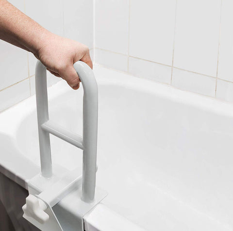 Vaunn Medical Adjustable Bathtub Safety Rail Shower Grab Bar Handle –  Beyond Med Shop
