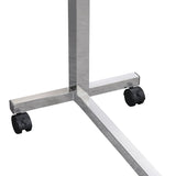 Steel Frame of the Vaunn Medical Adjustable Height Tilt Tabletop Overbed Bedside Table