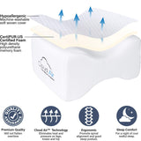Features of the Vaunn Medical Knee Pillow, Leg Positioner Cushion