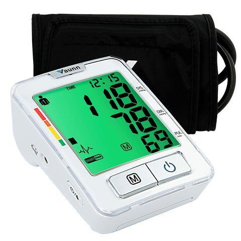 Blood Pressure Monitor Upper Arm - Fully Automatic Blood Pressure Machine  Large Cuff Kit - Digital BP Monitor for Adult, Pregnancy - Blood Pressure