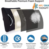 Features of the Vaunn Medical Lumbar Cushion, Seat Pillow