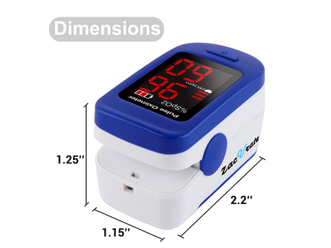 thumbnail image 2 of EVA Hard Case For Pulse Oximeters - Shockproof Travel Storage Bag Fits Zacurate & Most Fingertip Devices 2 of 9