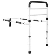 Vaunn Medical Adjustable Bed Assist Rail Handle and Hand Guard Grab Bar - Beyond Med Shop